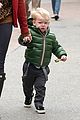 hilary duff santa claus visit with luca 11
