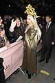 lady gaga rocks golden headpiece for artpop promo 13