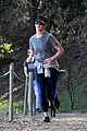 anne hathaway jogging with adam shulman before new year 01