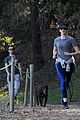 anne hathaway jogging with adam shulman before new year 08