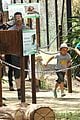 angelina jolie brad pitt visit the zoo with all six kids 09