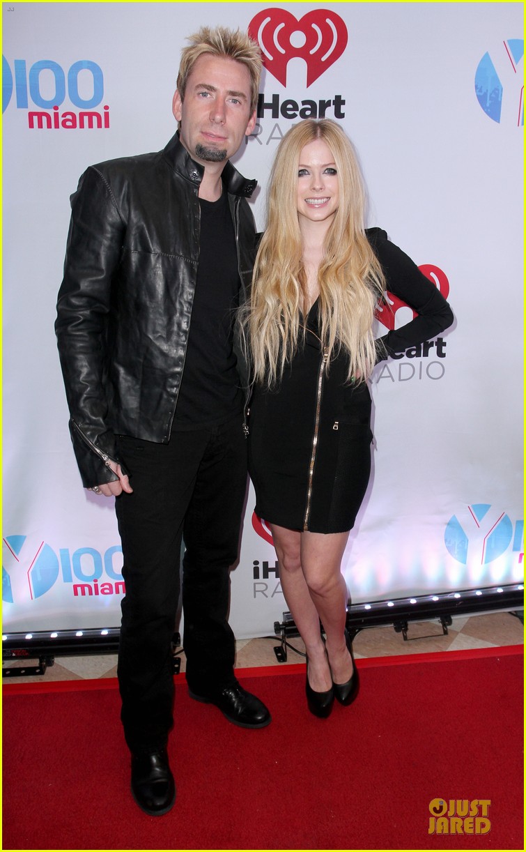 Avril Lavigne & Chad Kroeger: Y100 Jingle Ball 2013 Pair!: Photo