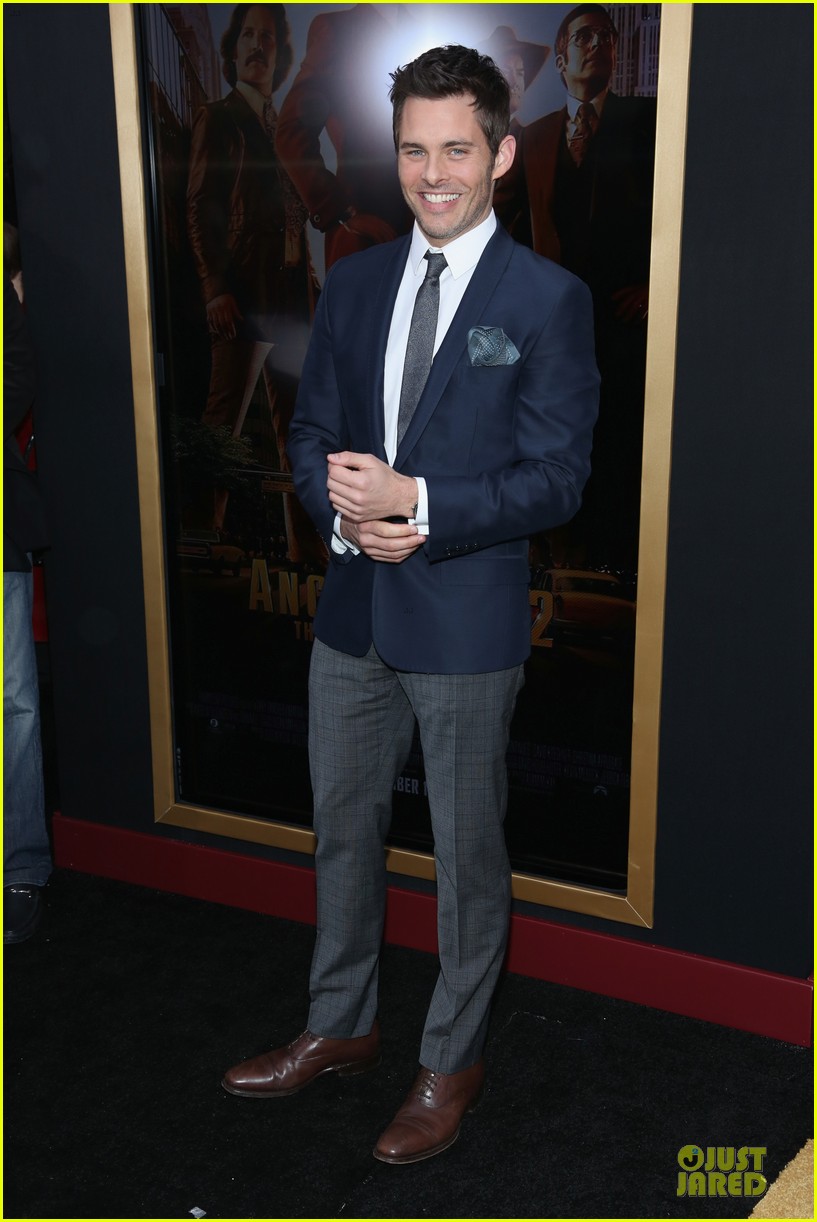 James Marsden & Will Ferrell 'Anchorman 2' NYC Premiere! Photo 3012624 James Marsden, Paul