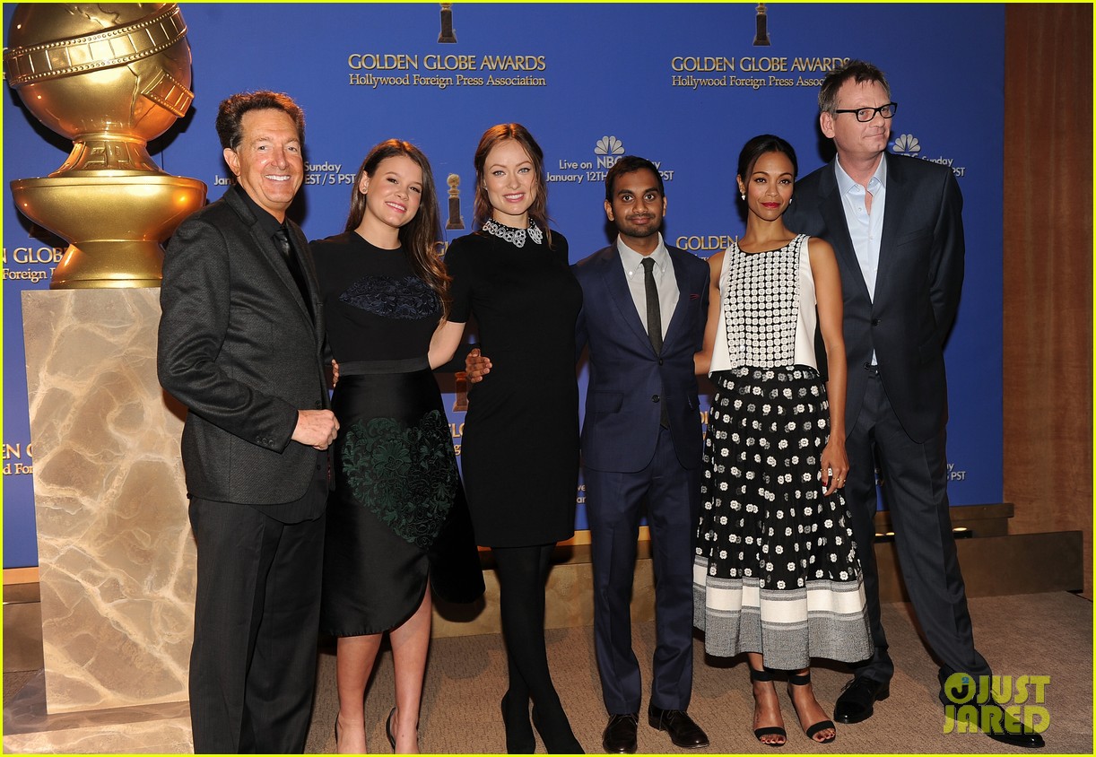 Zoe Saldana & Olivia Wilde Announce Golden Globes 2014 Nominations