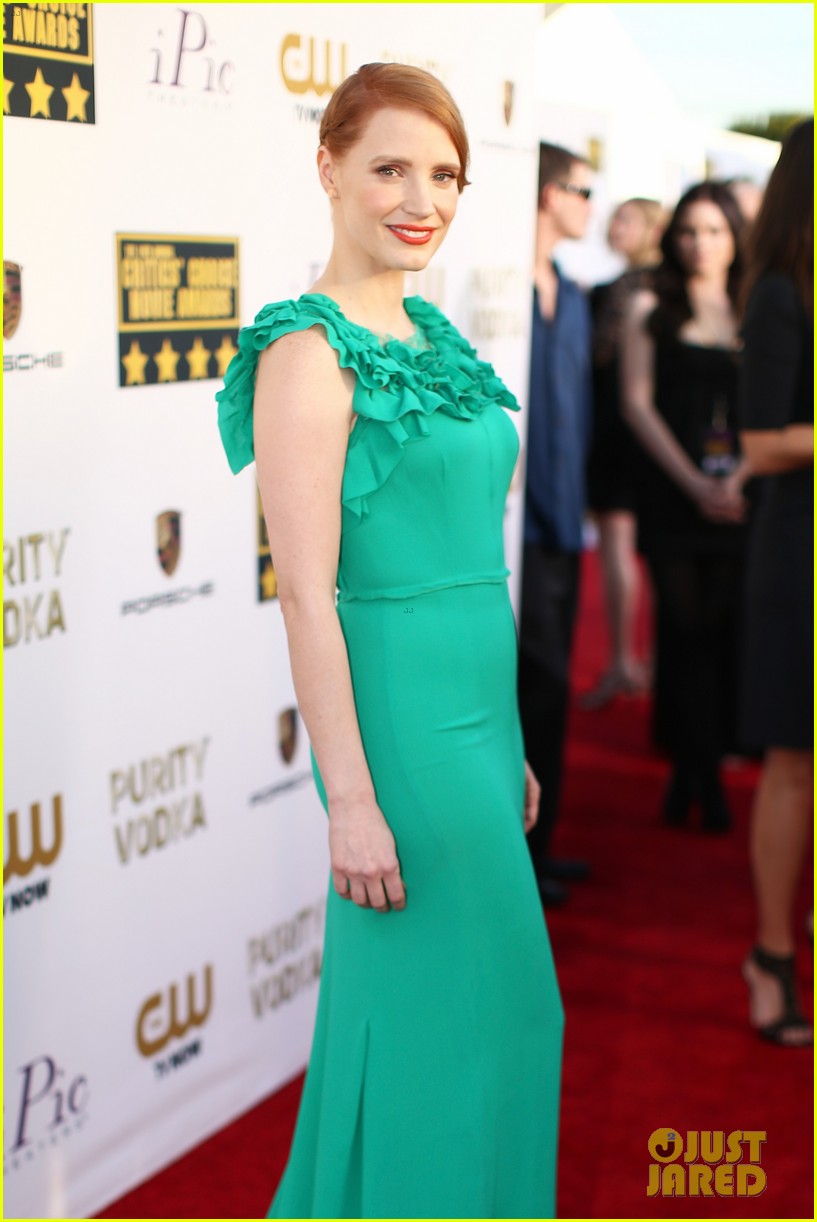 Jessica Chastain - Critics' Choice Awards 2014 Red Carpet: Photo