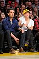 kaley cuoco shows off wedding ring at lakers game 03