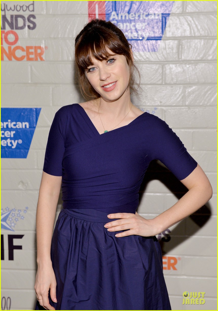 Zooey Deschanel & Heidi Klum Stand Up to Cancer!: Photo 3043326