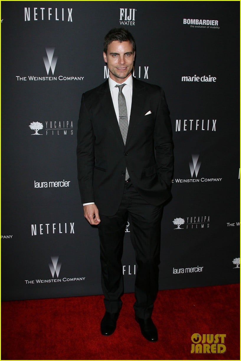 Colin Egglesfield & Shiri Appleby - InStyle Golden Globes Party 2014