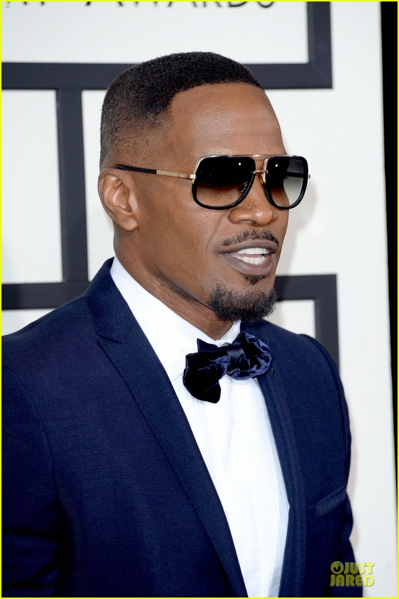 Jamie Foxx & Mack Wilds - Grammys 2014 Red Carpet: Photo 3041310 | Jamie Foxx Pictures | Just Jared