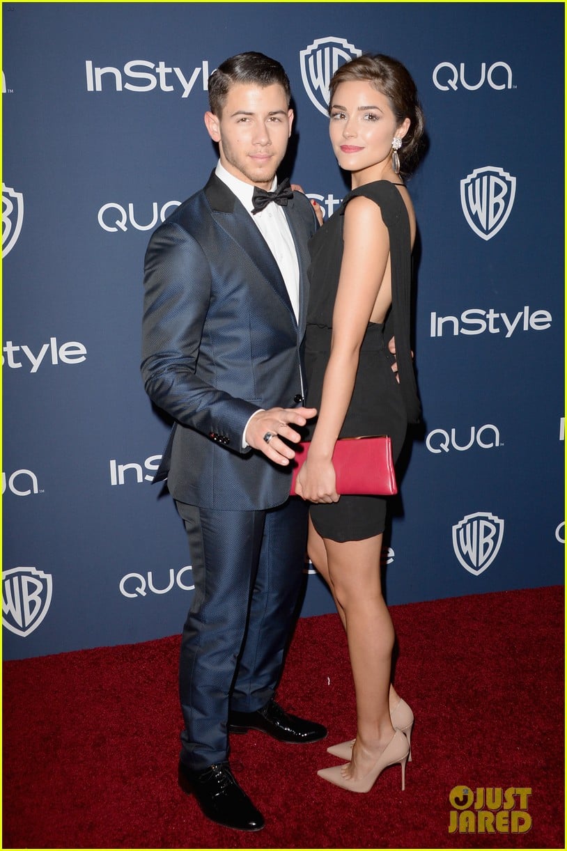 Joe & Nick Jonas Bring Girlfriends to Golden Globes 2014! Photo