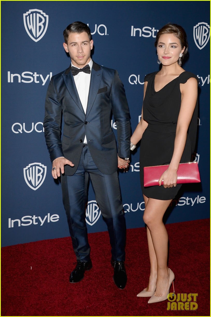 Joe & Nick Jonas Bring Girlfriends to Golden Globes 2014! Photo