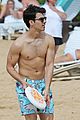 joe jonas shirtless beach frisbee player in hawaii 07