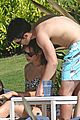 joe jonas shirtless beach frisbee player in hawaii 20