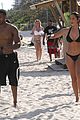 michael b jordan shirtless beach stroll with mystery girl 26