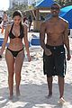 michael b jordan shirtless beach stroll with mystery girl 29