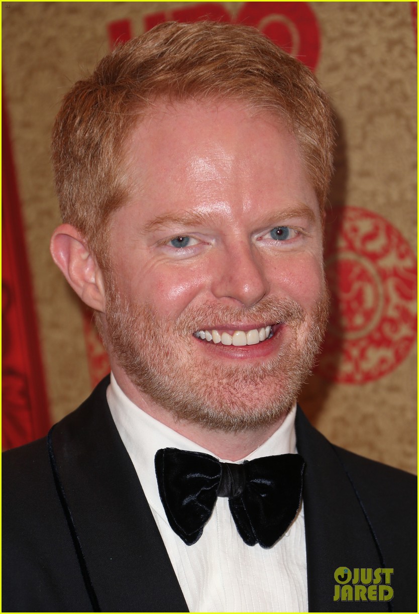 Ellie Kemper & Jesse Tyler Ferguson - InStyle Golden Globes Party 2014