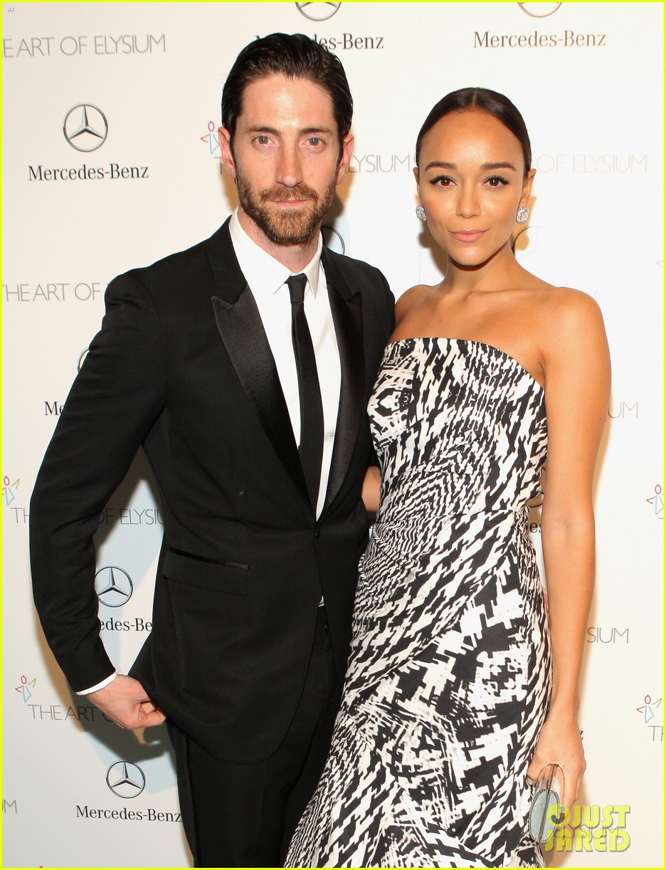 Ashley Madekwe & Jesse Metcalfe - Art of Elysium Gala 2014: Photo