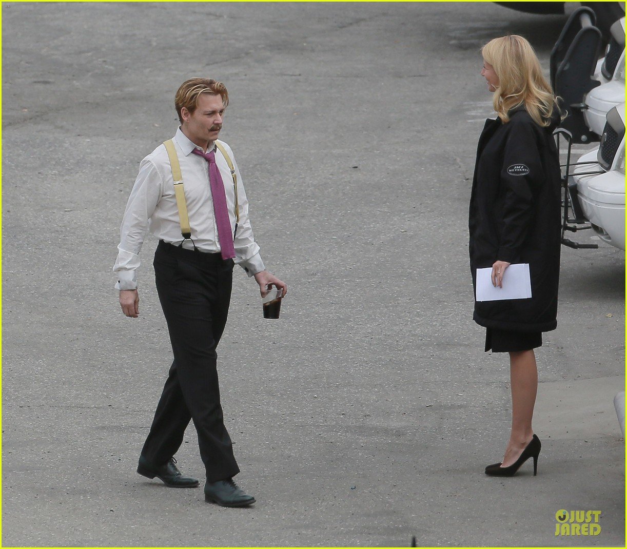 Gwyneth Paltrow: 'Mortdecai' Scenes with Johnny Depp!: Photo 3024807