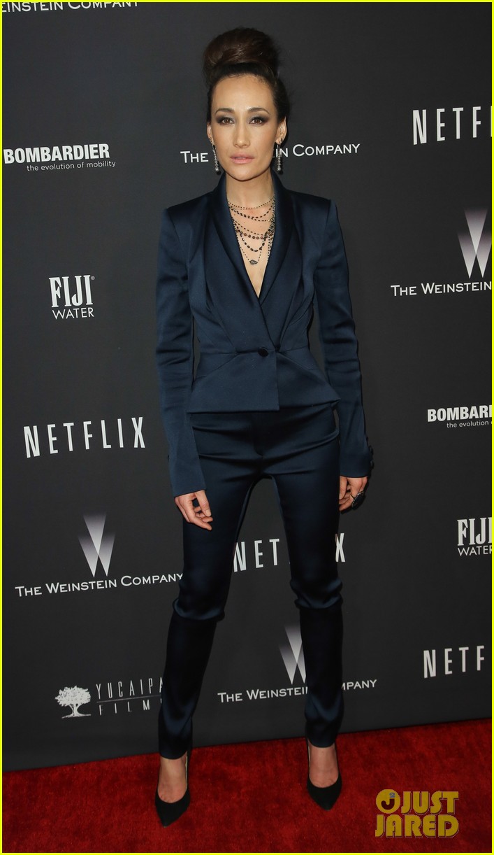 Maggie Q & Jamie-Lynn Sigler - InStyle Golden Globes Party 2014: Photo