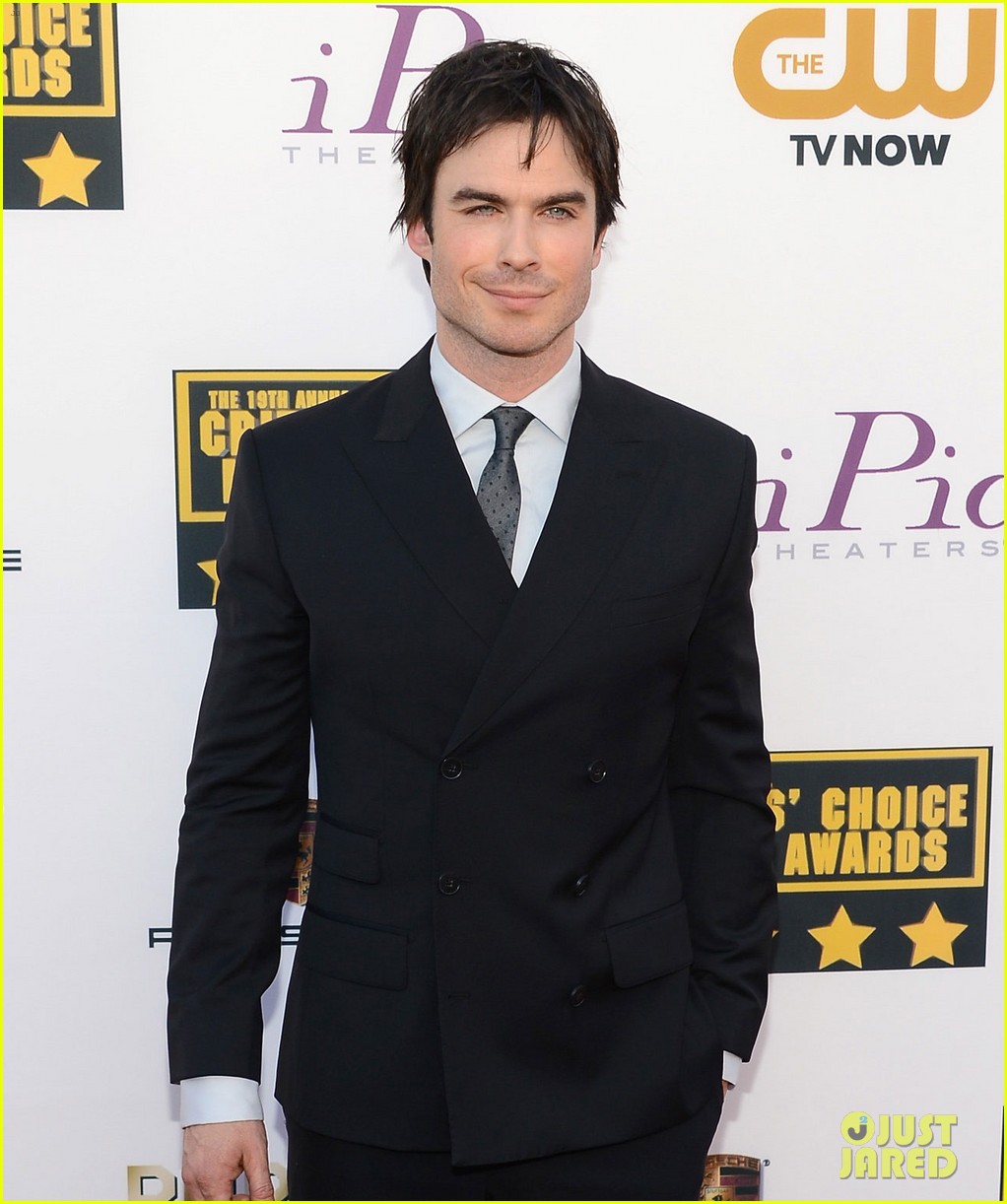 Ian Somerhalder Critics' Choice Awards 2014 Red Carpet Photo 3032951