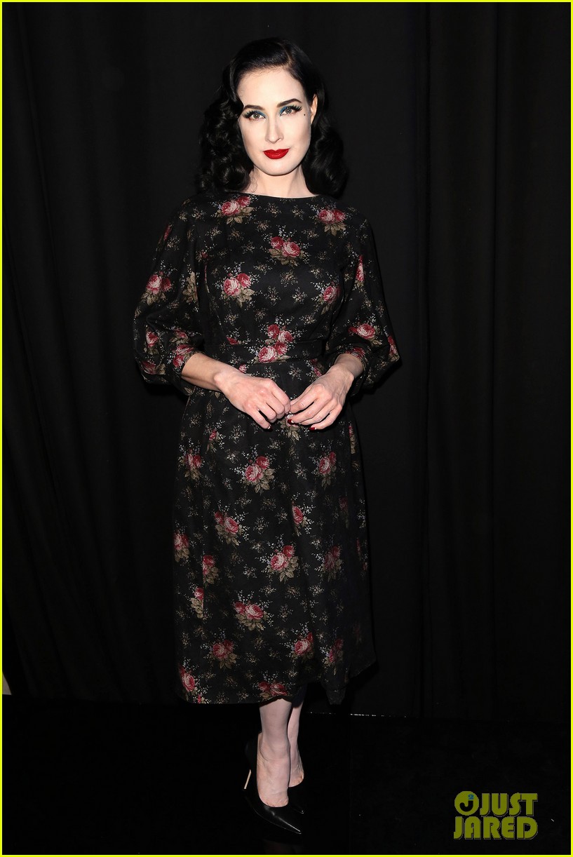 Dita Von Teese & Olga Kurylenko: Jean Paul Gaultier Show!: Photo