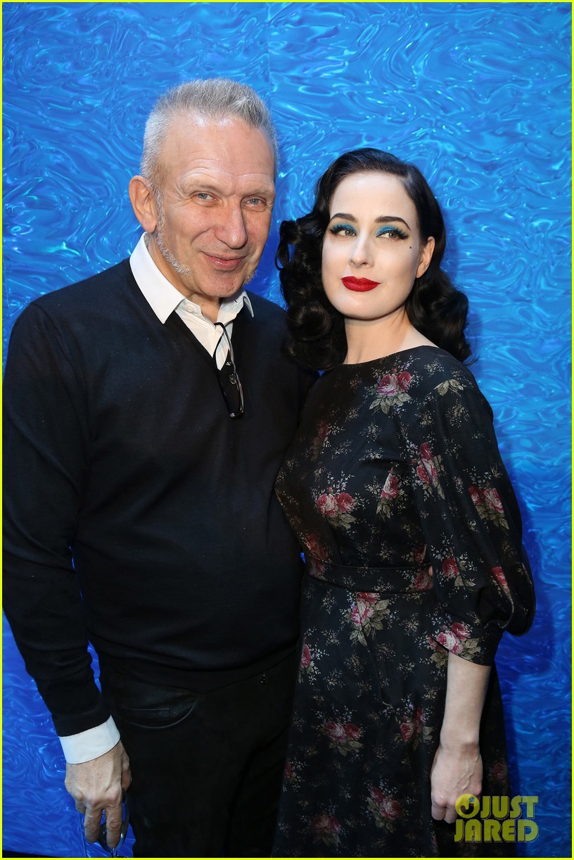 Dita Von Teese & Olga Kurylenko: Jean Paul Gaultier Show!: Photo