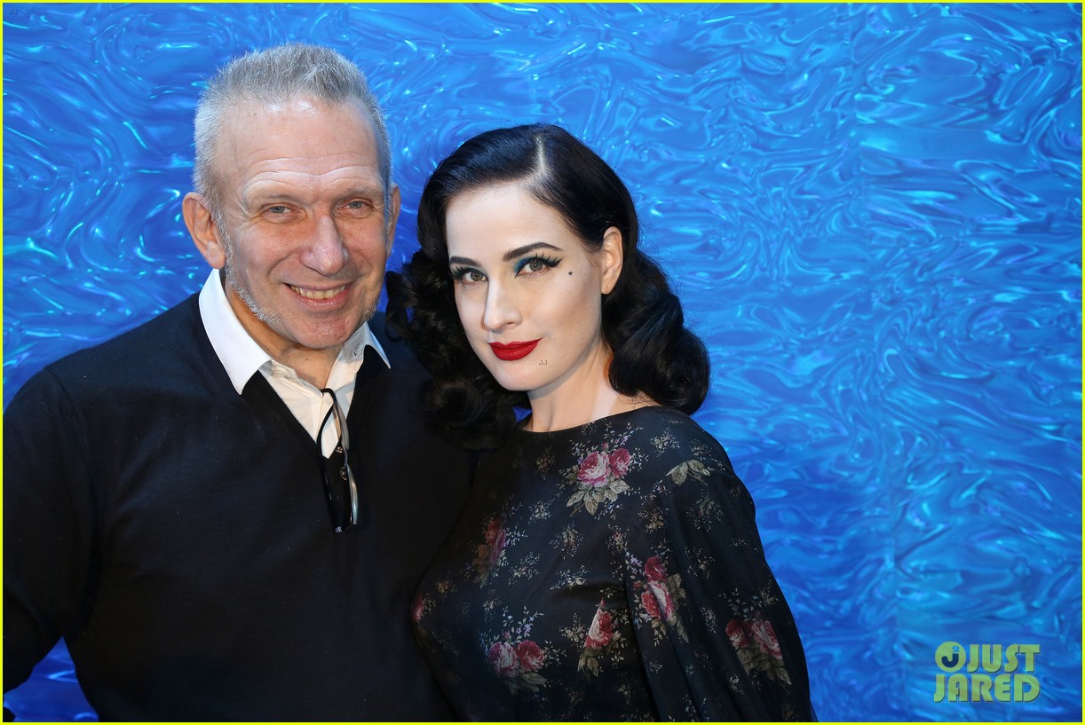 Dita Von Teese & Olga Kurylenko: Jean Paul Gaultier Show!: Photo