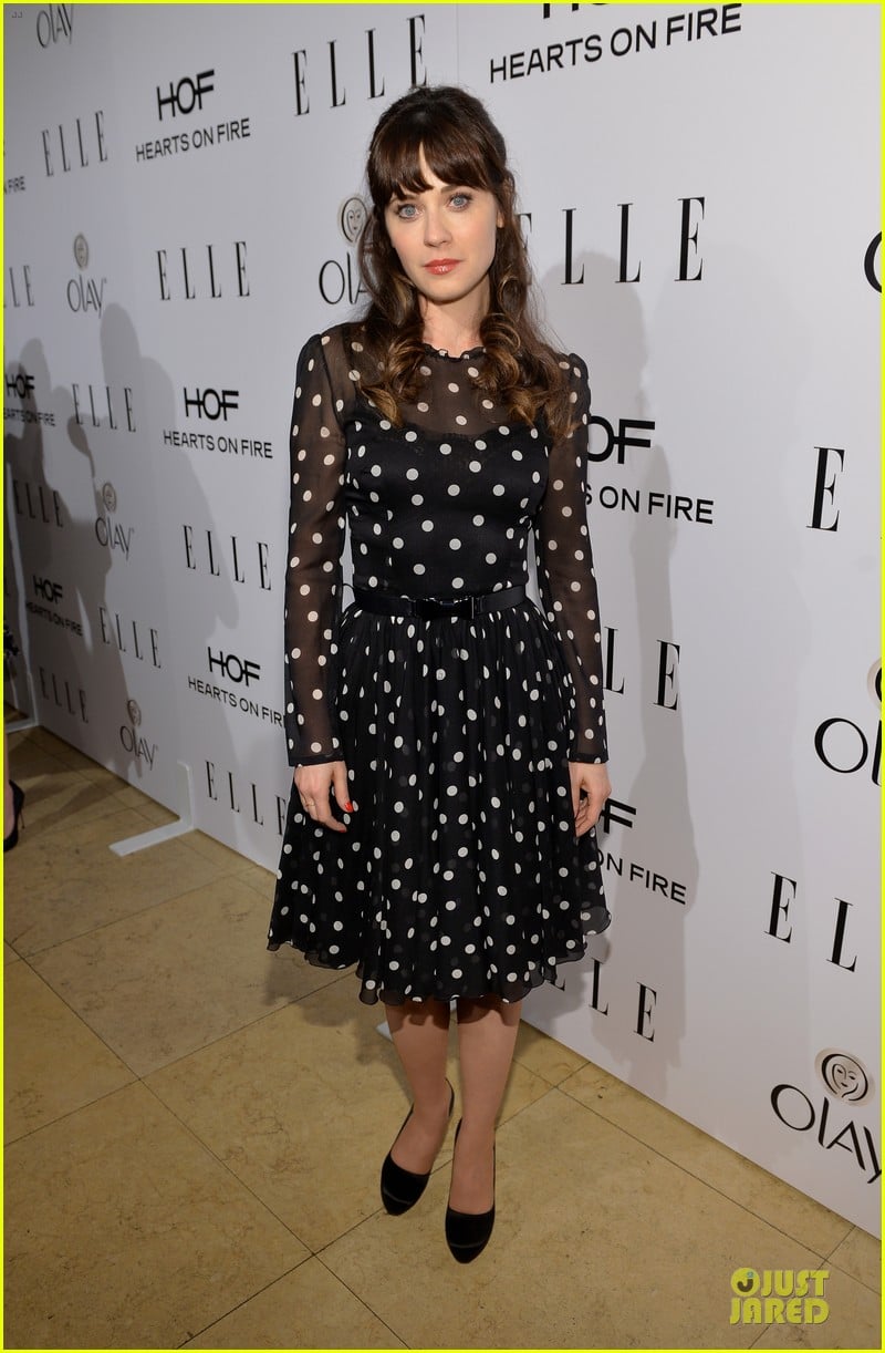 Zooey Deschanel & Mindy Kaling - Elle's Women in TV Celebration 2014