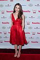 sara bareilles puts on her little red dress for womans day 17