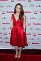 sara bareilles puts on her little red dress for womans day 18