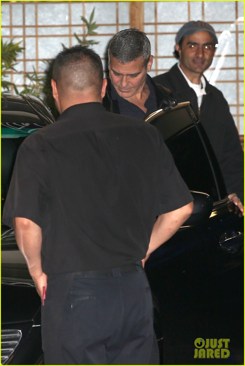 Clooney Spotted Holding Hands with Lawyer Amal Alamuddin Photo