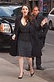 kat dennings bares cleavage for 2 broke girls promo tour 12