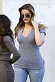 kim kardashian goes back to brunette hair steps out with sisters khloe kylie with new do 02