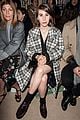 zosia mamet gets front seat view for carven show 02