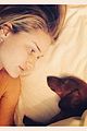 rosie huntington whiteley shares precious moment with her pup 02