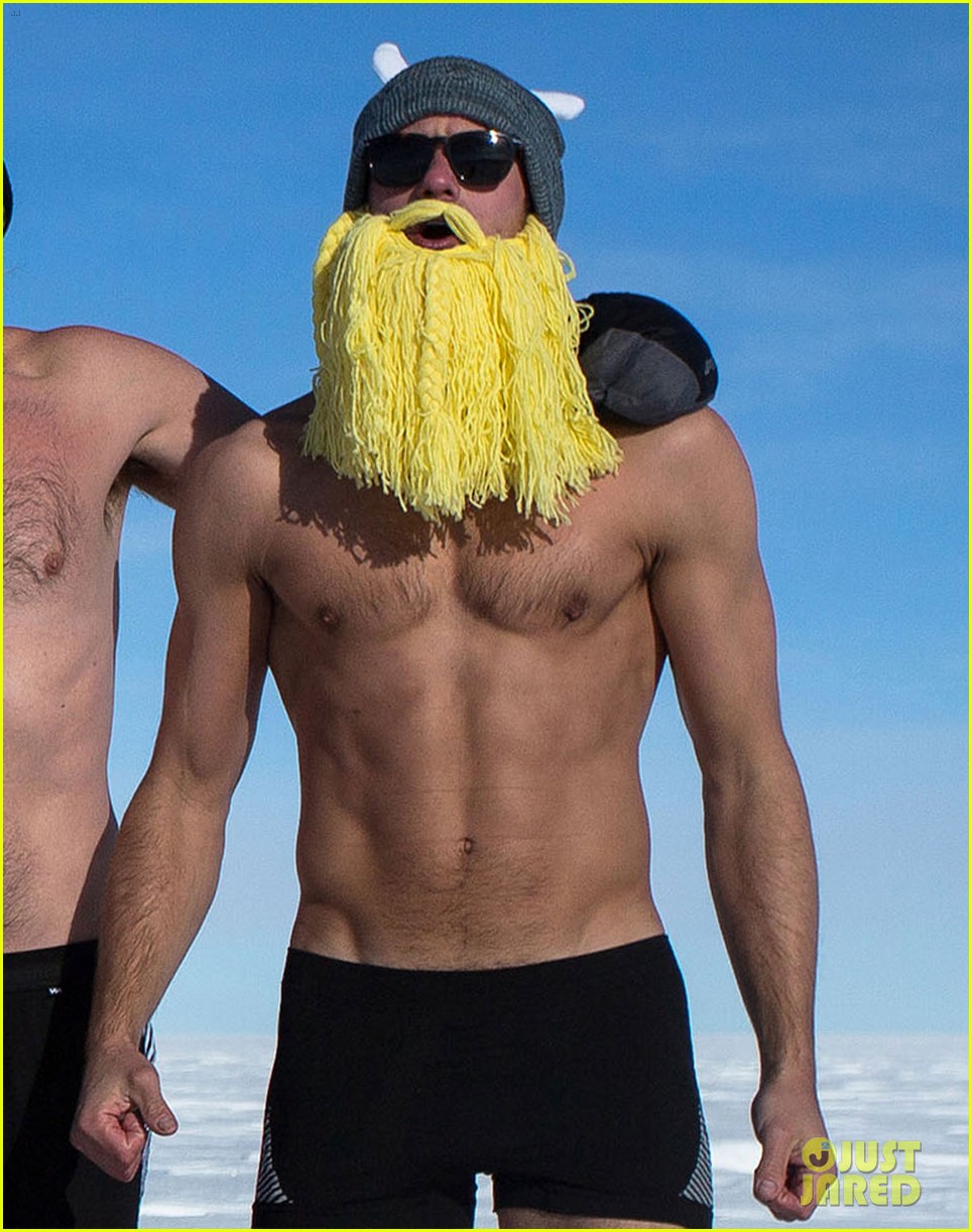 Alexander Skarsgard Strips Down at the South Pole in New Pic! Photo