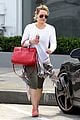hilary duff stylish with red 16