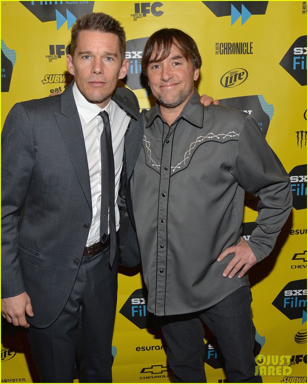Ethan Hawke & Richard Linklater Premiere Their New Movie Photo 3068973