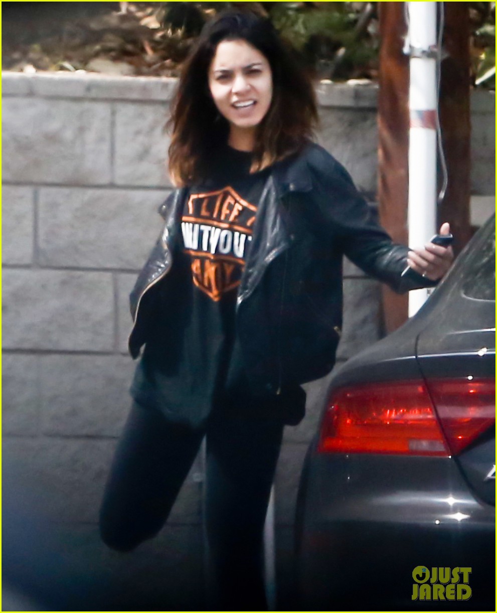 Vanessa Hudgens is a Total Biker Babe in Harley Davidson Gear!: Photo