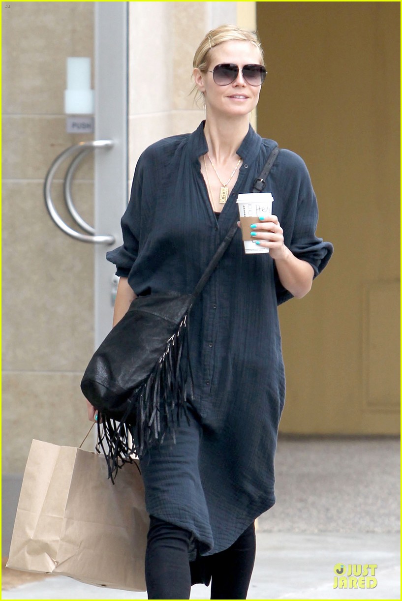 Heidi Klum Remembers Her Pregnant Days with Throwback Baby Bump Pic