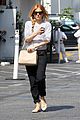 sienna miller sports red hair for busy beverly hills afternoon 06