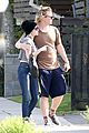 emma roberts evan peters cozy up after sunday lunch 10