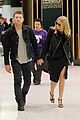 sam worthington lara bingle sydney airport departure 06
