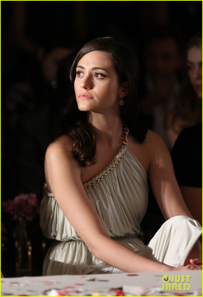 Emmy Rossum & Olivia Munn Buddy Up at Lanvin & Living Beauty's 'Evening