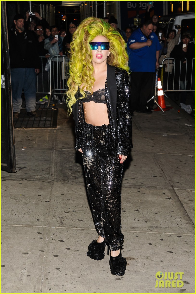 Lady Gaga Performs 'Dope' & 'G.U.Y' for 'Late Show' Watch Now! Photo