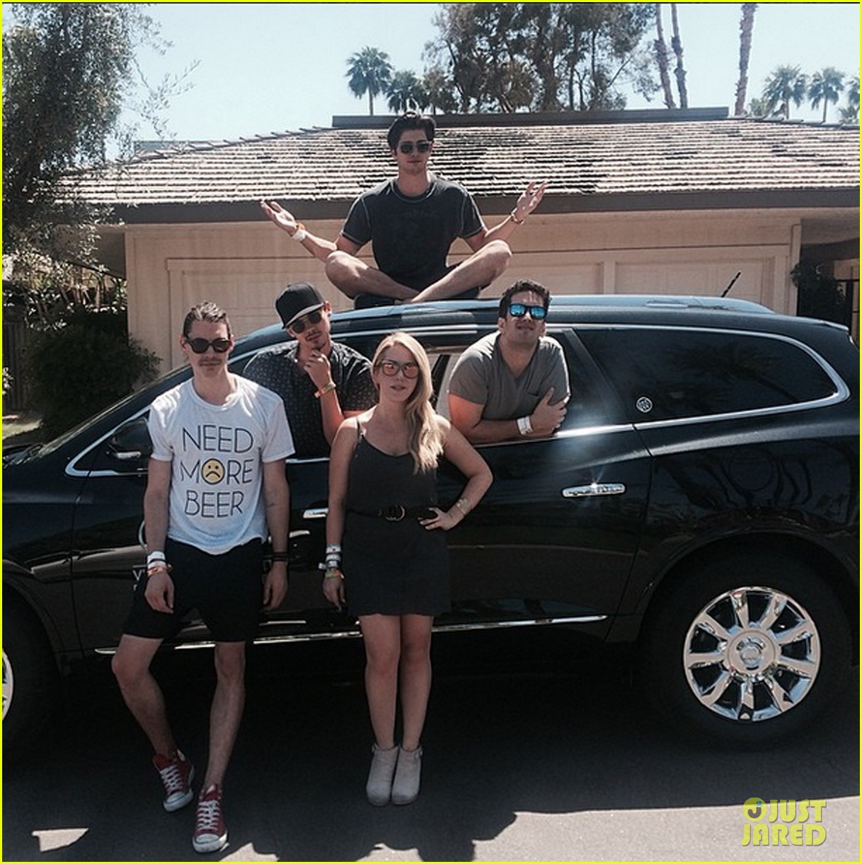 Kellan Lutz & More Celebs Take Advantage of Free Buick Car Service at