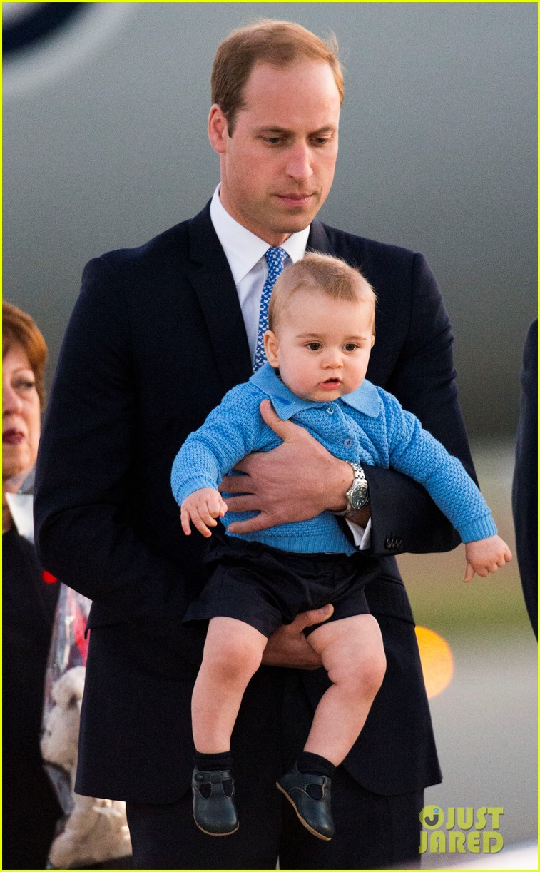 Kate Middleton & Prince George Wear Matching Easter Sunday Outfits