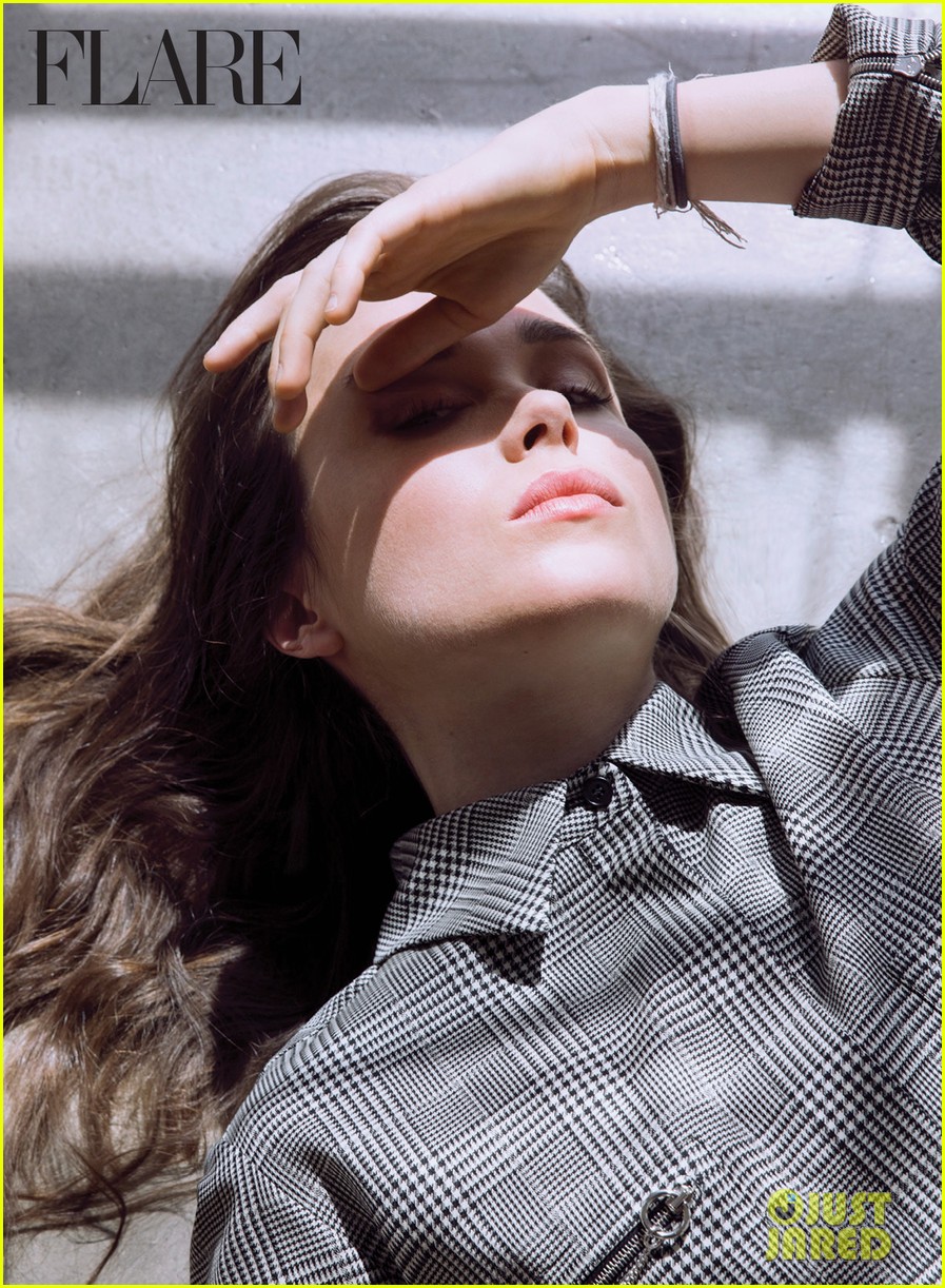 Ellen Page's Amazing Six Pack Abs Are On Display for 'Flare' June 2014