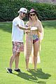 aaron paul wife wears retro bikini at coachella 01
