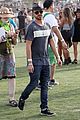 aaron paul wife wears retro bikini at coachella 07